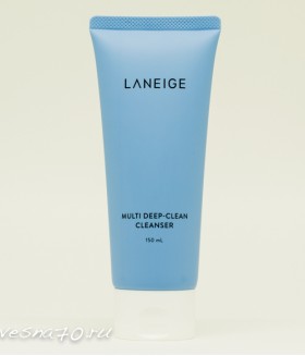 Laneige Multi-Deep Clean Cleanser 30мл многофункциональная пенка для глубокого очищения кожи с экстрактом черники и папаином