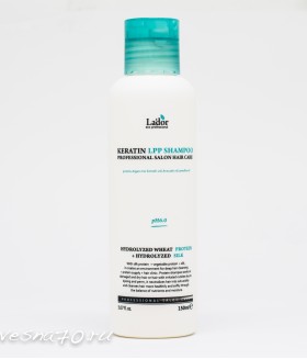Lador Keratin Shampoo LPP безсульфатный шампунь с кератином 150мл