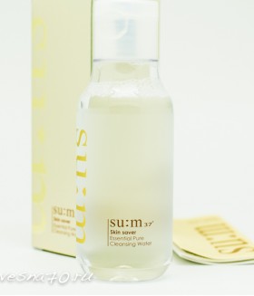 Su:m37 Sum37 Skin Saver Essential Pure Cleansing Water 100мл