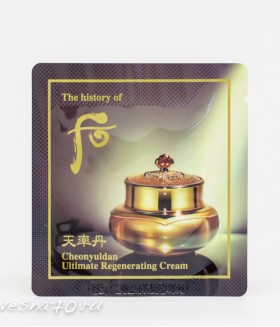The History of Whoo Cheonyuldan Ultimate Cream 1мл